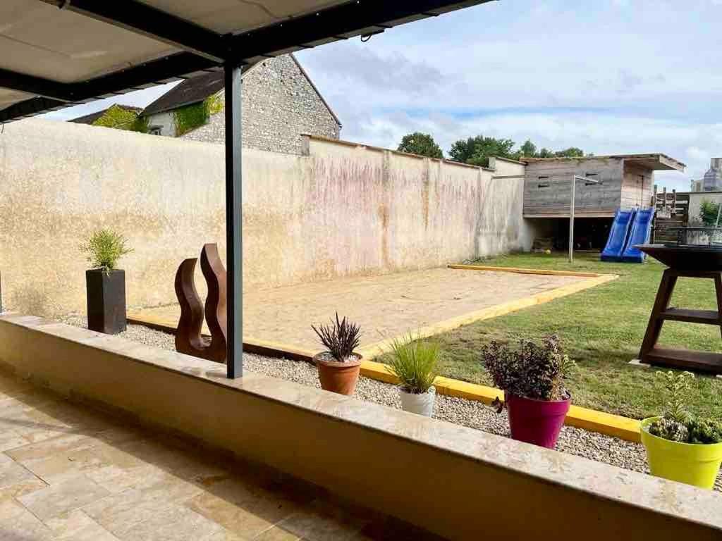 Villa Le Retro Champlay Esterno foto